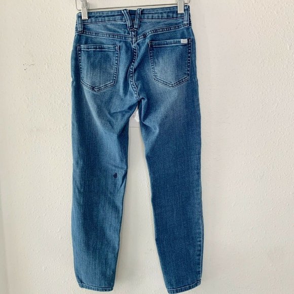 volcom brand jeans liberator legging ankle fit blue size 0 - Picture 2 of 11